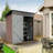 4.5 ft. W x 2.5 ft. D Outdoor Metal Lean-To Storage Shed-124834287