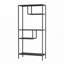 Étagère de rangement moderne avec 4 compartiments et pieds en métal, organisateur autoportant, étagères à livres pour le salon, la chambre à coucher et le bureau personnel