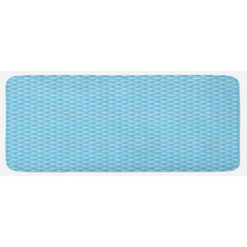 Tapis de cuisine écailles de poisson