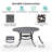 Round Dining Table, Espresso Brown