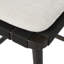 Kershaw Upholstered Stool with Solid Wood Frame