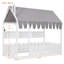 Lit simple pour enfants Montessori, lit au sol avec garde-corps et lattes non inclus-129048415