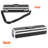 Chef’s Knife Case Aluminum Hard Case with Dual Combination Locks Cultery Carrier Portable Knife Organizer Block Holders Protectors With 8 Slots Can Hold Home Kitchen Knife Tools Up To 17.5”