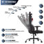 Chaise de jeu PC et de course-500368494