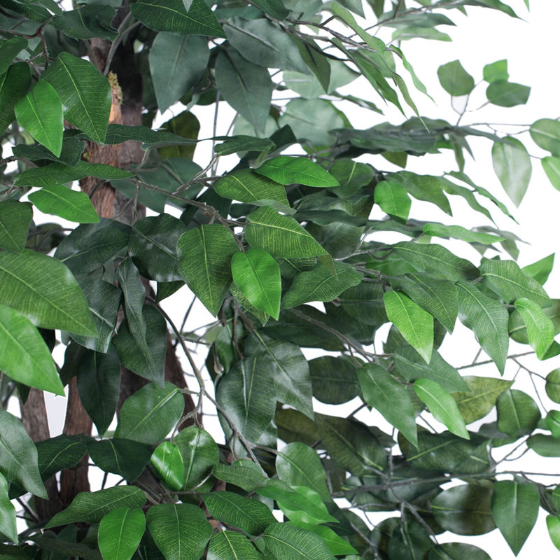 Ficus artificiel 72 po dans un panier