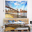 Tapisserie «Cityscape Calm Sky over Brooklyn Bridge»-28503529