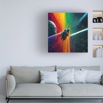 Bolog Ben Heine Multi Rainbow Canvas Art