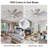 Large Dual-finish 12-blade Ceiling Fan With Light And Remote, Dc Motor, Reversible, 3-color Led, Indoor/outdoor Use-114394733-126011920-114394736