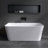 Tidal 55'' Acrylic Tub Deep Soaking Acrylic Bathtub