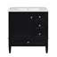 Meuble-lavabo 30 po avec lavabo en céramique-1182510109