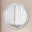 Huldar Glass Flat Wall Mirror
