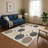 Premium Machine Washable Mayfield AMF1949 Geometric Rug-1247441021