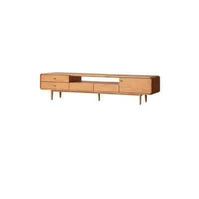 American style retro wooden TV stand