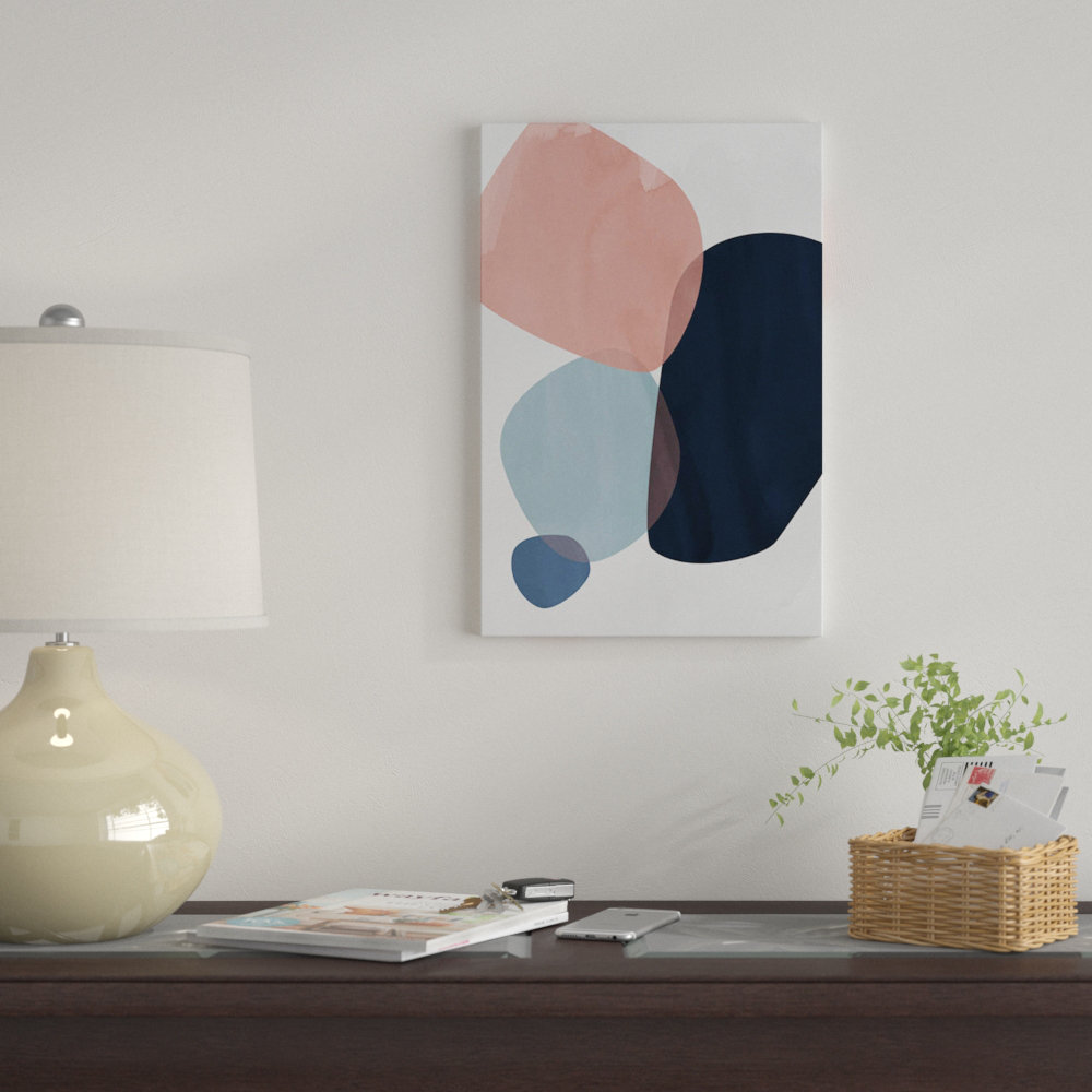 East Urban Home 'Graphic CL.H' Graphic Art Print on Canvas | Wayfair