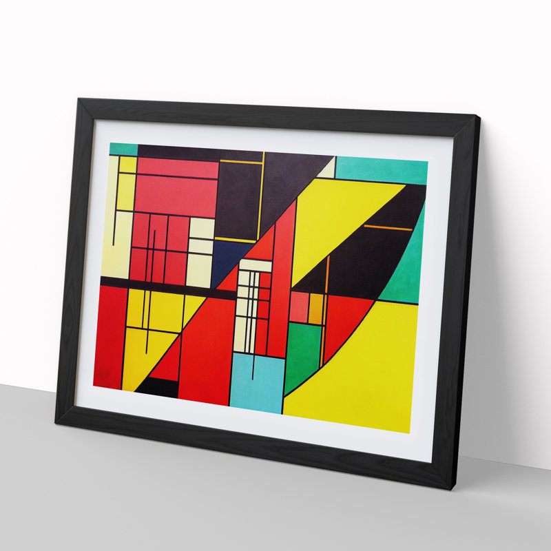 Grand Modern - Print, Black, 46cm H x 64cm W