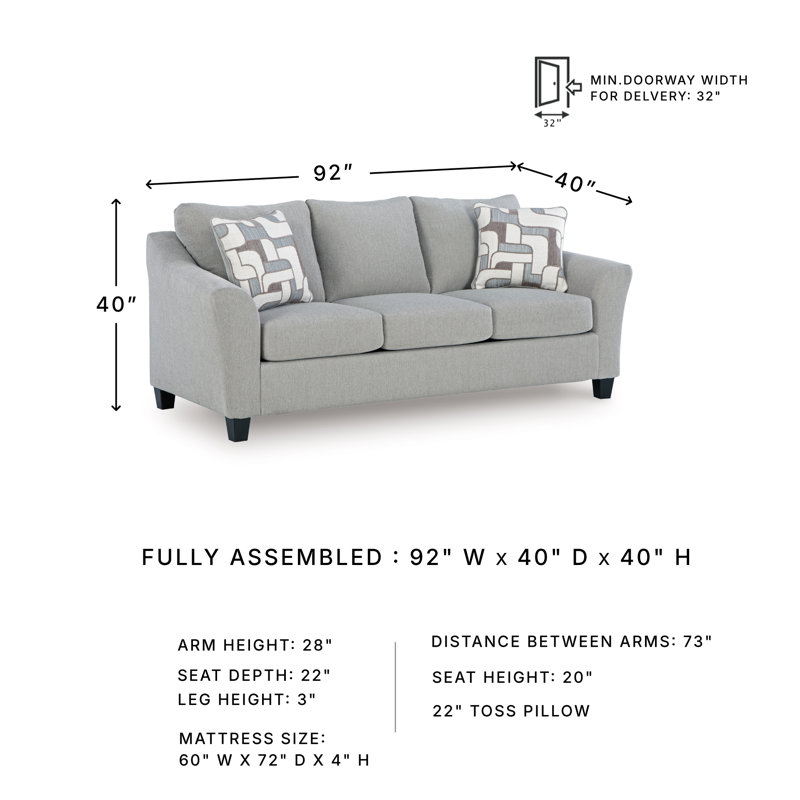 Mckinney Queen Sofa Sleeper
