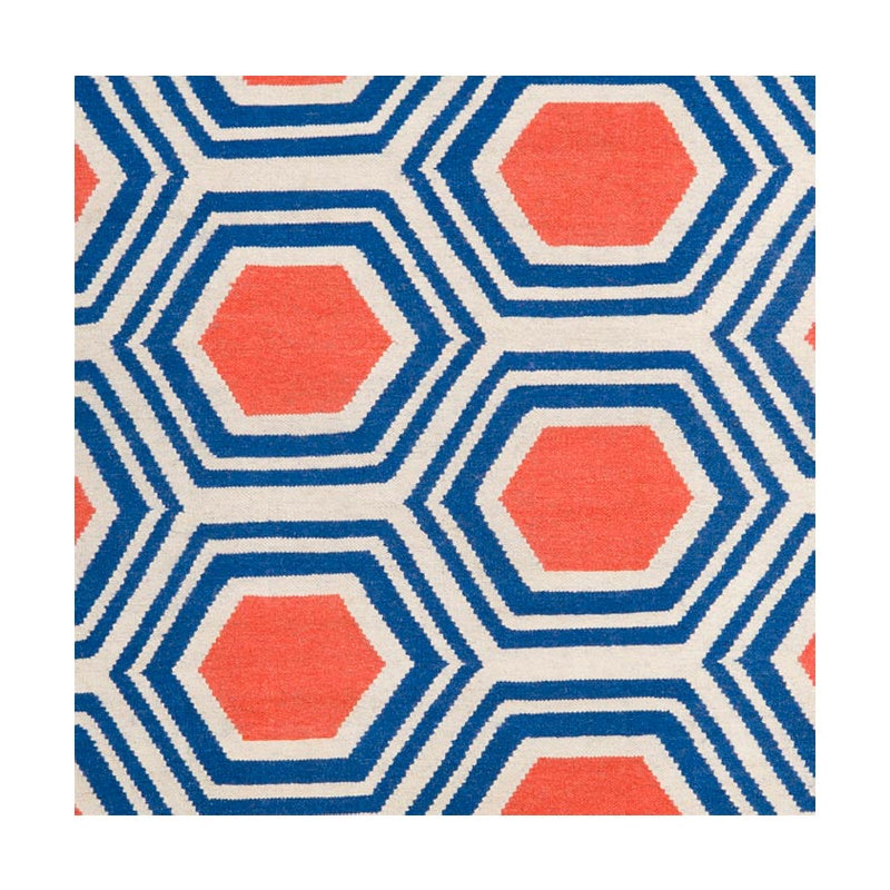 Larksville Wool Geometric Indoor Rug, Rectangle 8' x 11'