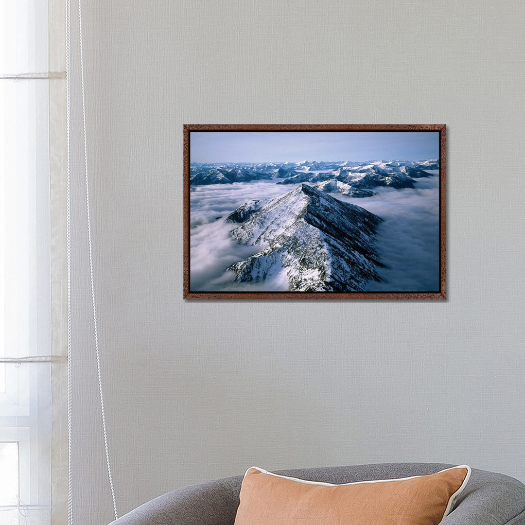 An Aerial View Of Montana's Rocky Mountain Front von Joel Sartore - Gallery-Wrapped Canvas Giclée on Canvas