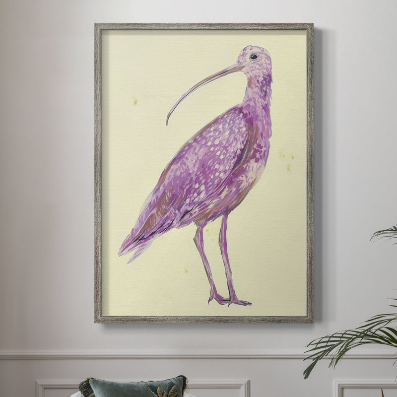 Seabird II, reproduction encadrée - bois massif, H 11 po x l 9 po
