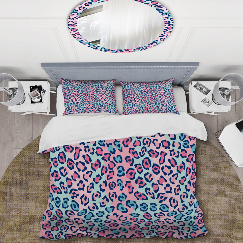 Ensemble de housse de couette animaux - couleurs de microfibre