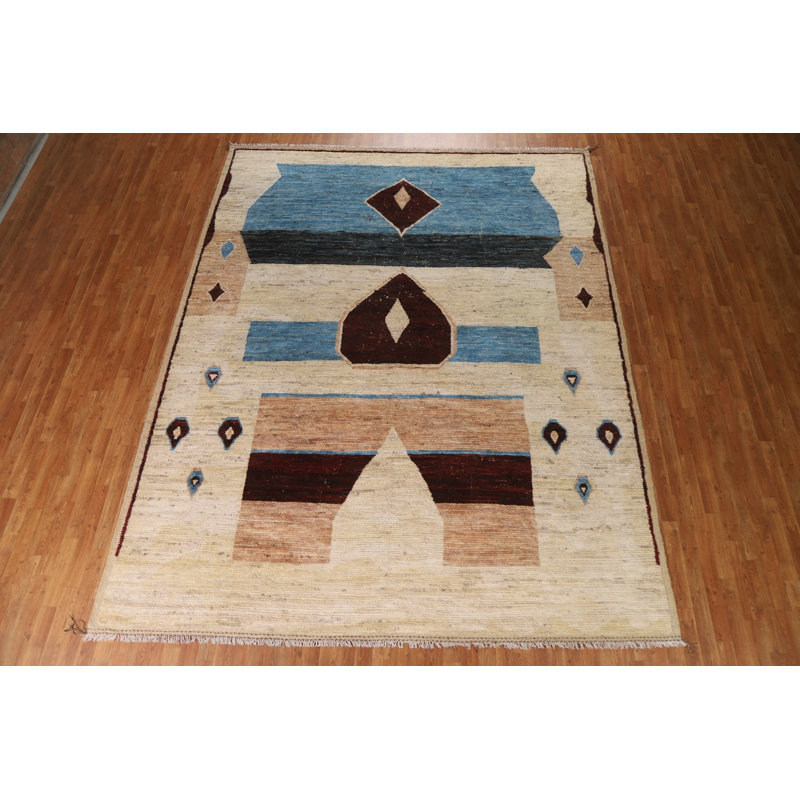 Tapis tribal marocain noué à la main 10 x 12