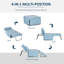 Fauteuil futon simple 27,25 po