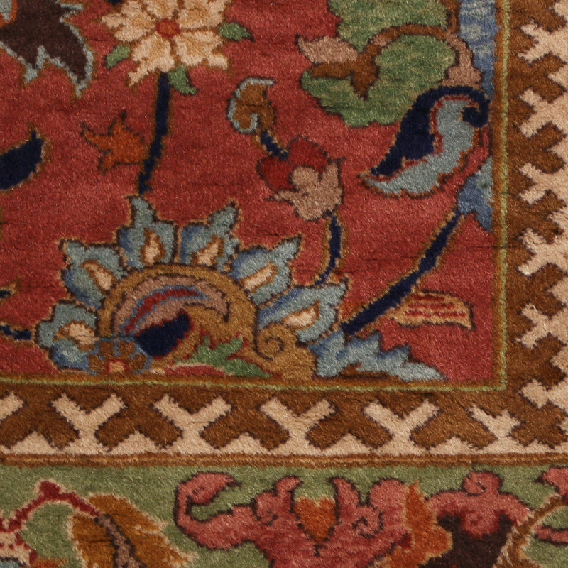 Hand Knotted Wool Oriental Area Rug