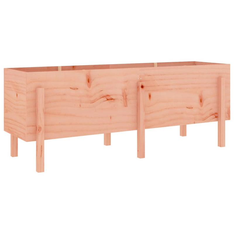 Shawsville Wood Planter, 57cm H x 160cm W x 50cm D, Natural Douglas