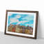 Warsaw Old Town in Poland - Picture Frame Painting Print-56733724-56733723