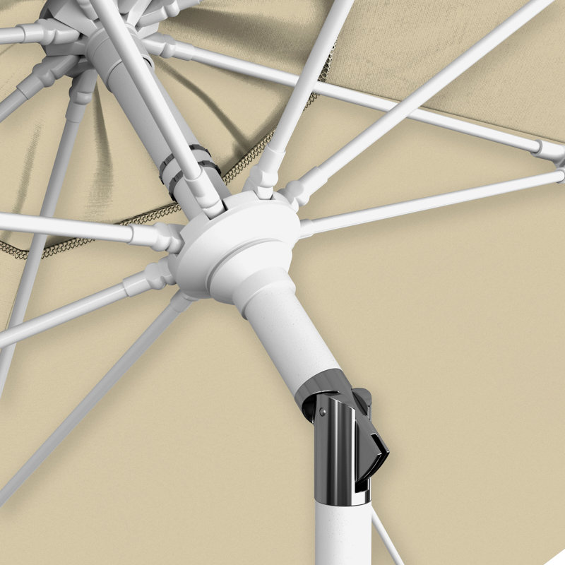 Parasol de marché 9 pi, Beige antique