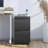 2 Drawer Metal  Mobile File Cabinet, Rolling File Cabinet with Lock for Hanging Legal/Letter/A4 Size,Fully Assembled Except Wheels-1601368280