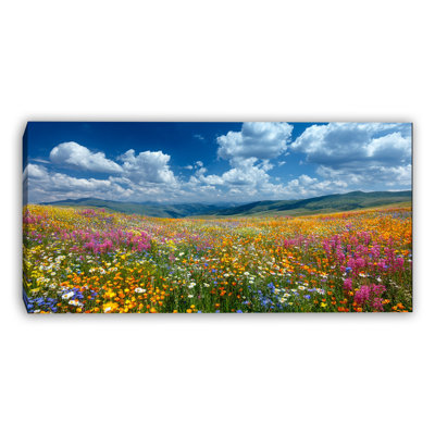 Endless Prairie Blossoms Wrapped Canvas Wall Art