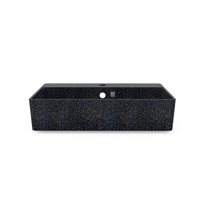 Cube60 23.62'' L Bathroom Sink, Char