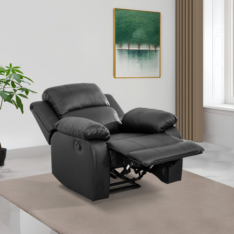 Fauteuil inclinable Lagenia, Noir