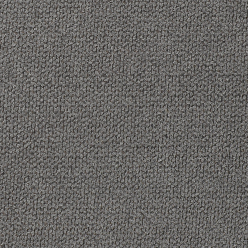 Chaise parsons rembourrée en cuir et en polyuréthane H 18,7 po Agastya, Gris