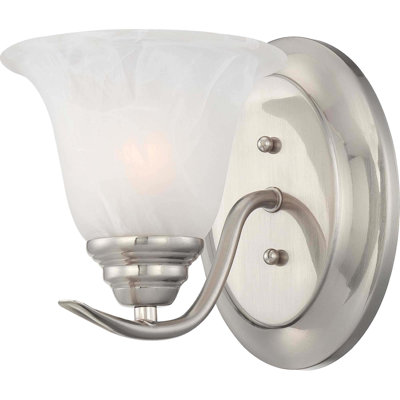 Whetsel 1-Light Wall Armed Sconce