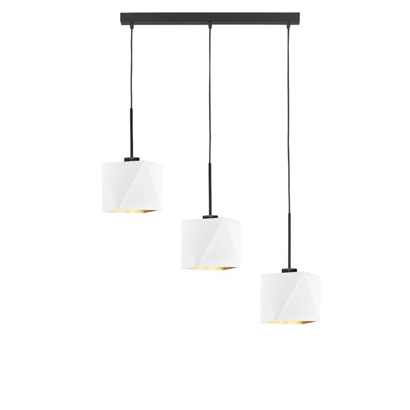 Herschel 3 - Light Kitchen Island Pendant, White