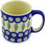 Peacock Stoneware Coffee Mug