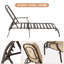 Chaise longue d'extérieur réglable 2 pièces-1479588411