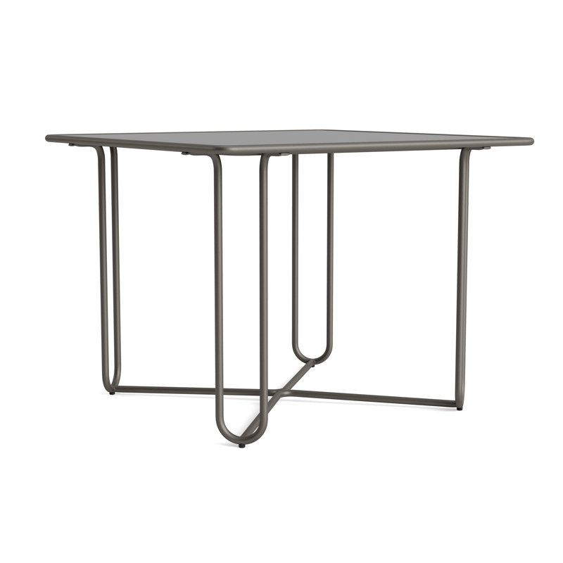 Walter Lamb Outdoor Square Dining Table, Mica