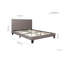 Beckey Upholstered Bed Frame-77597982-26730960