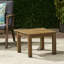 Table de bout en bois massif Ahlayah