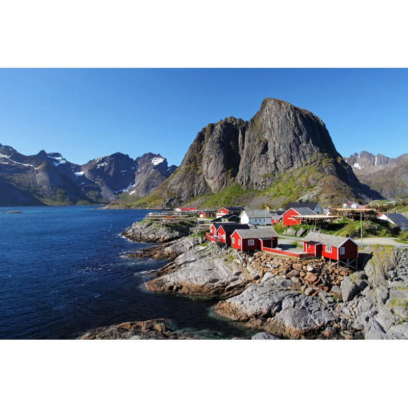 Lofoten (Norway), Reine by TomasSereda - Wrapped Canvas Print, 20cm H x 30cm W x 3.8cm D