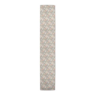 Brytney Rectangle Floral Polyester Table Runner