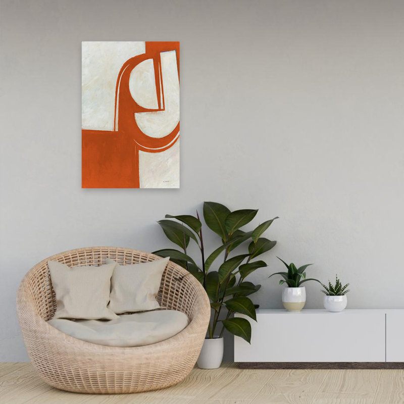 Artéfact moderne et contemporain II, H 24 po x l 16 po