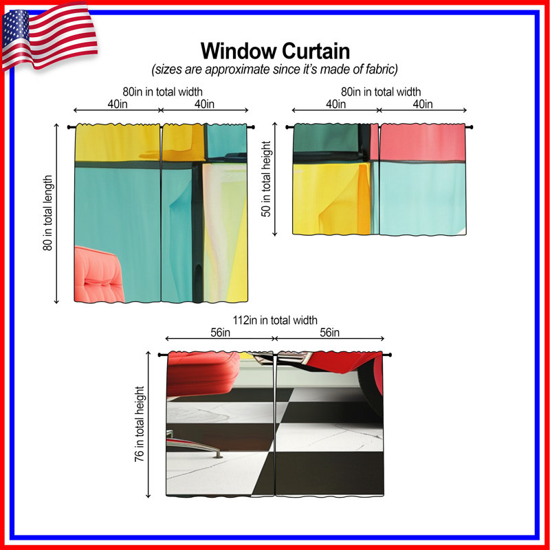 Rideaux de fenêtre de voiture transport transparent et obscurcissant - 2 panneaux, 40in x 60in - 2 panels, Transparent