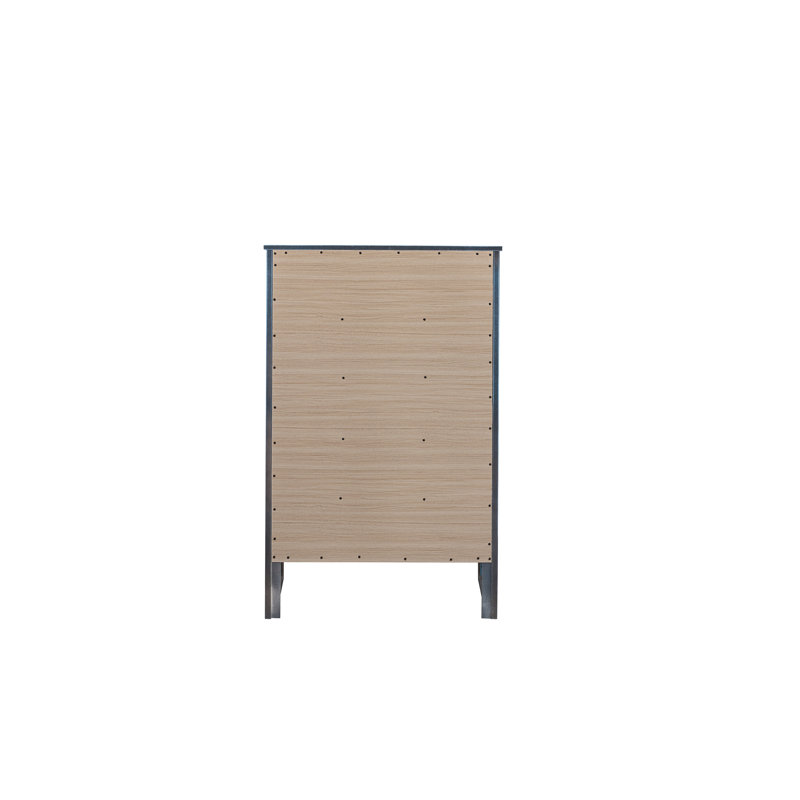 Daniel 5 Drawer Chest - Teal, Teal