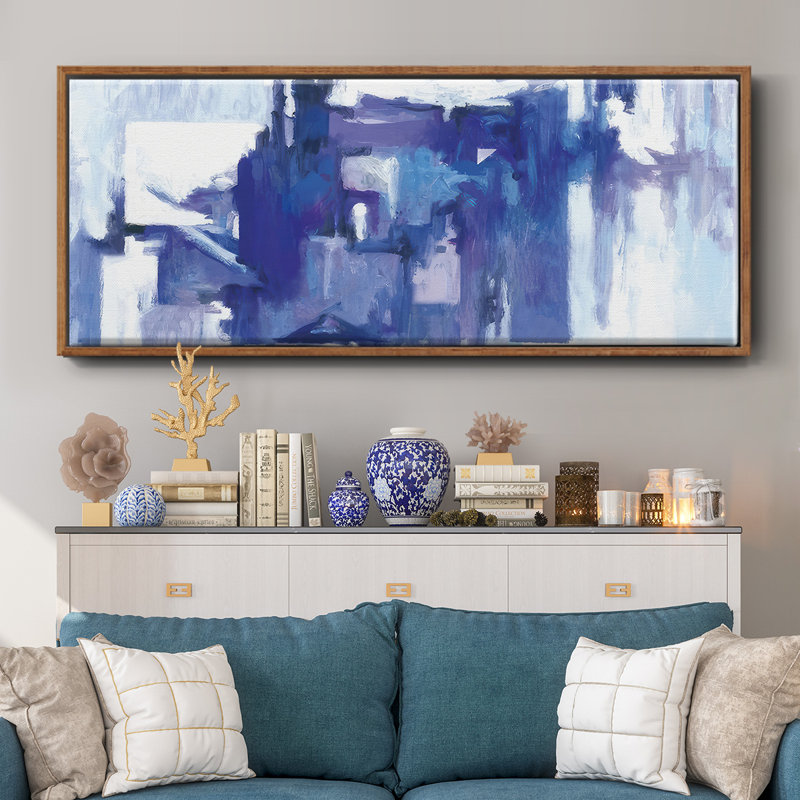 City Walk - Framed Canvas