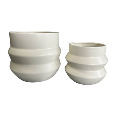 Ceramic Pot Planter - Set of 2