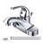 Single-handle Bathroom Faucet with Drain Assembly-68015839